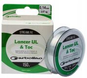 Garbolino Lancer UL & Toc Ligne de pêche 0,16mm 150m - Solide & Transparent