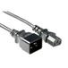 ACT Netsnoer C13 - C20 zwart 1 m