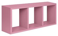Homemania Tristano Wandrek voor woonkamer, slaapkamer, kantoor, MDF, roze, 70 x 30 x 15,5 cm