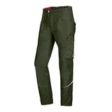 BP 1960-570-0073-54n Werkbroek voor heren, slank silhouet met hogere taille op de rug, stretch, 250g/m², olijfgroen, 54n