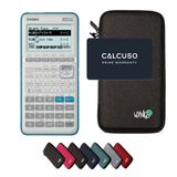 Casio Graph 35+E II incl. WYNGS Beschermhoes Donkergrijs - Grafische Rekenmachine - Basis Pakket