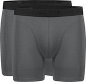 Ten Cate Basics Short Long Gris 2 Pack Homme Taille M