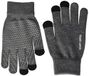 Heren Motorola Heren touchscreen handschoenen voor Motorola One Vision Smartphone maat M 3 vinger winter (grijs)