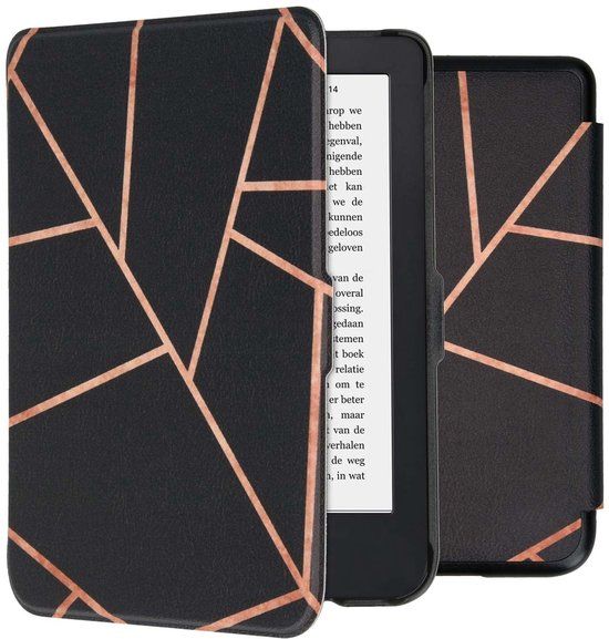 imoshion Ploonk B.V. Ereader Hoes - Geschikt voor Kobo Clara 2E/Tolino Shine 4 - Zwart