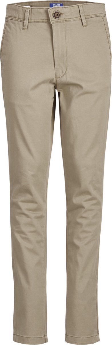 Jack&Jones junior JJIMARCO JJBOWIE SA BEIGE NOOS JR Jongens Broek - Maat 134
