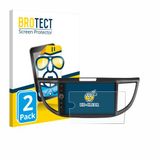 BROTECT - Screenprotector voor Joying Car Radio 9" - Folie Beschermfolie transparant 2 Stuks