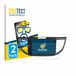 BROTECT - Screenprotector voor Joying Car Radio 9" - Folie Beschermfolie transparant 2 Stuks