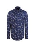 SEIDENSTICKER Overhemd 'Smart Essentials' navy / duifblauw