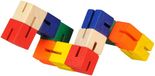 Houten Schakelpuzzel HUB Holland B.V. Houten Schakelpuzzel Multicolor