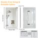 Miroir de salle de bain LED - Miroir mural rectangulaire 100x70 cm - 3 températures de couleur, dimmable - Bluetooth - Antibuée - Fonction mémoire - Verre trempé - Sans cadre