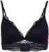 JOOP! Jeans Soft-BH Wave Lace Zwart