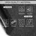 Haorui Industrial Technology Co., Ltd. Zwembadmat - grondzeil voor opbouwzwembaden - zwart - 4 meter rond