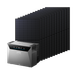 Anker SOLIX Solarbank 4 E5000 Pro + 12 Bifaciale Zonnepanelen (6000 W)