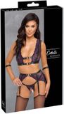 Cottelli Open Verleidelijk Bondage Lingerie Set Lila L
