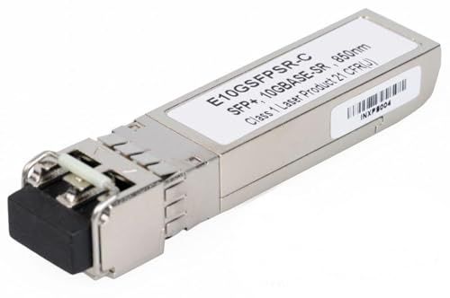 Intel E10GSFPSR 10000 Mbit/s, SFP+, 300 m, 850 nm SFP module Aluminium