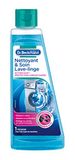 Dr. Beckmann 3-in-1 Action Entretien & Nettoyant pour Lave-Linge - Nettoyant pour Lave-Linge au Charbon Actif - 250ml - Lot de 2