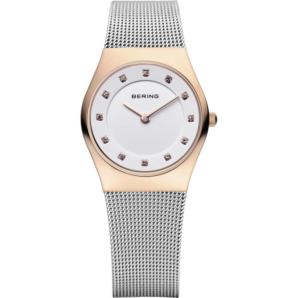 Bering 11927-064 - Horloge - Staal - Rosékleurig - Ø 27 mm