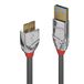 Lindy 36656 USB-kabel USB 3.2 Gen 1 (3.1 Gen 1) 0,5 m USB A naar Micro-USB B 5 Gbit/s Grijs