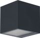 Osram SMART+ WiFi Brick LED Wandlamp Up/Down Donkergrijs
