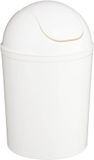 5five Simply Smart 5Five - Swing Afvalemmer 7 Liter Wit