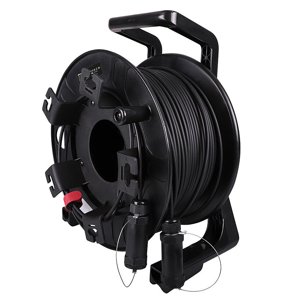Lindy 38533 HDMI kabel 100 m HDMI Type A (Standaard) Zwart