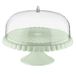 Guzzini - Tiffany, Taartplateau met bel - Groen Mauve, Ø 36 x h28 cm - 199400243