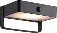 Nordlux Saulio Solar Buitenlamp Wandlamp Zwart