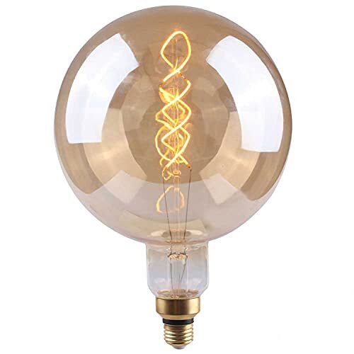 7H SEVENON Decoratieve LED-lamp G150, dimbaar, transparant, E27, 4 W, 280 lm, 2100 K, 15000 H, merk