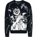 Black Blood by Gothicana Gothicana Black Blood - Gothic Gebreide trui - Bloodsworn to Tepes - S tot XXL - voor Mannen - zwart-wit