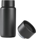 Thermobecher Zone Denmark Singles Thermobeker met twee deksels Dia 7,5 x 19 cm 400 ml Black