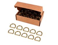 VELOX D-ring, oud goud, 19,50 mm