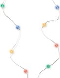 Merkloos Lumineo Draadverlichting - micro - 20 lampjes - LED - gekleurd - kerstverlichting