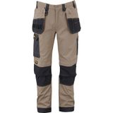 DeWALT Aspen werkbroek met holsterzakken en kniezakken 56 stone