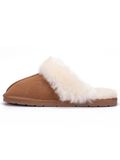Gooce Huisschoenen 'Emeline' kastanjebruin / wolwit