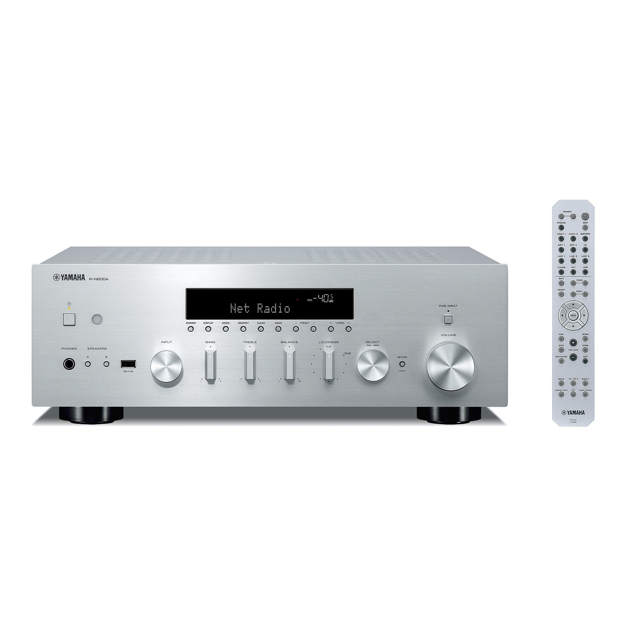 Yamaha R-N600A Network Receiver - Silver