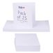 Craft UK 385 064 1064 7 x 7 inch kaart en envelop pak van 25 - wit