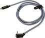 Equip 128422 USB 3.2 Gen 2x2 C naar C U-plug kabel, 2,0 m, zwart