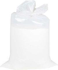 vidaXL - Remplissage de pouf - EPS - 50 L - Blanc