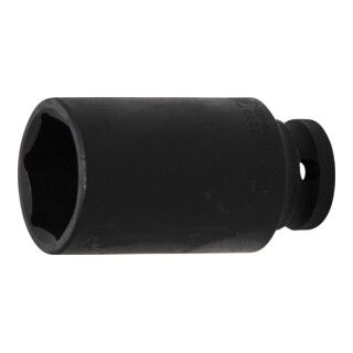 BGS Kracht dopsleutel zeskant, diep - 12,5 mm (1/2") - 30 mm - 1 stuk