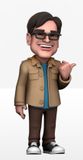 MINIX The Big Bang Theory Leonard Hofstadter 12 cm Speelfiguur