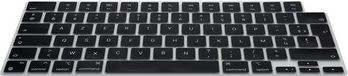 kwmobile Housse de clavier compatible avec Apple MacBook Neo - AZERTY (France, Belgique) Disposition Housse de clavier silicone - Noir