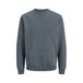 JACK & JONES ESSENTIALS relaxed fit sweater - zwart/turbulence (set van 2)
