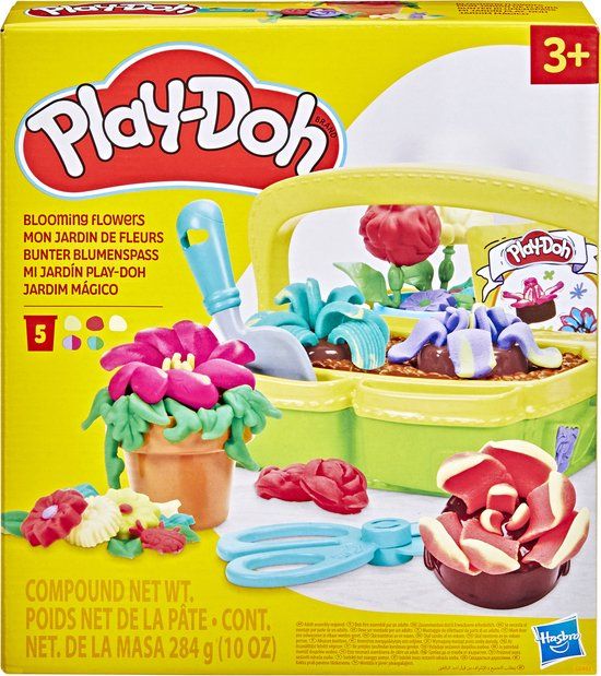 Play-Doh Bloeiende Bloemen Speelset - Boetseerklei - Inclusief 5 Play-Doh potjes