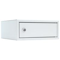 Rottner Home Case 1 - Coffre-fort en acier - 5L - Blanc - Serrure à clé