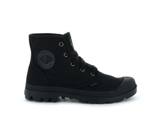 Palladium Pampa Hi Zwart Schoenen Heren - 3661770524362