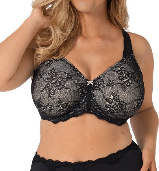 Triumph Contouring Sensation Minimizer Bra - Black - 80E