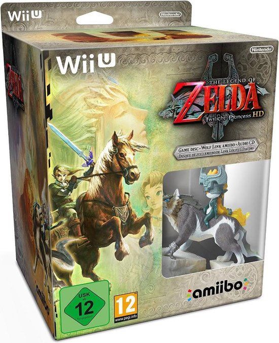 Nintendo Legend of Zelda, Twilight Princess HD + Amiibo Wii U