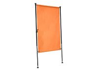 Angerer Balkonscherm Standaard 150 cm Effen Oranje PE