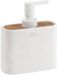 Gedy Ninfea Zeepdispenser, Kunststof, Wit, Modern, Hangend aan de muur