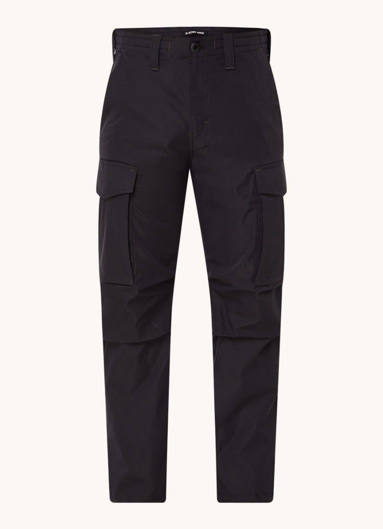 G-Star RAW Straight Fit Cargo Broek met Klepzakken